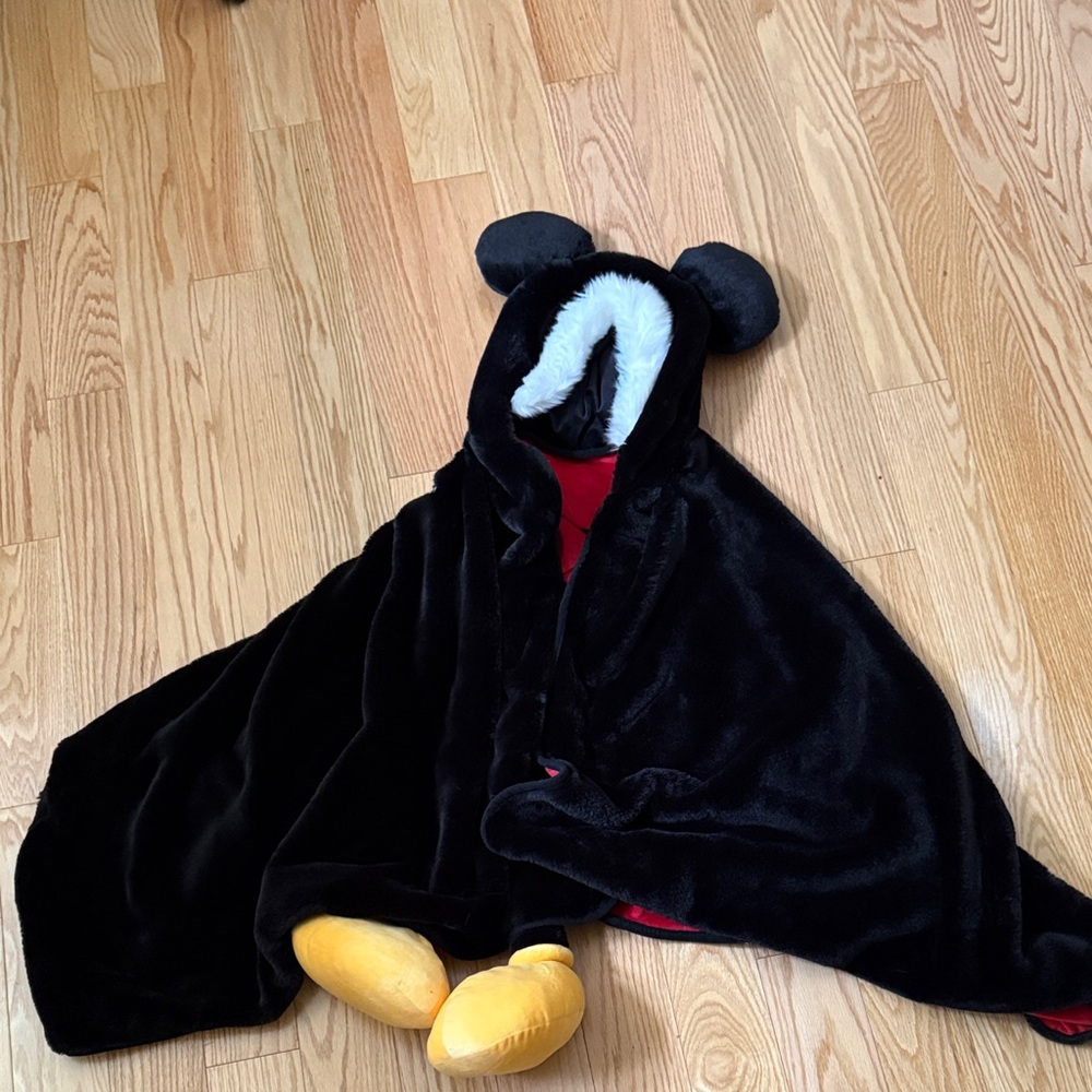 Disney Black and Red Mickey Mouse Kids One Piece
